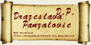 Dražeslava Panzalović vizit kartica